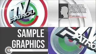 TV Patrol Graphics 2016 - 2022 (PREVIEW) / TV Patrol Logo HD / Broadcast Package - Topic