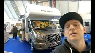 Nobel Art A-9000 Elegance RV Camper Van by Palmowski Ford Transit 2019 walkaround and interior K0353