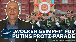 "Tag des Sieges" - Putins protzige Militärparade in Moskau: „Russen haben sogar Wolken geimpft“