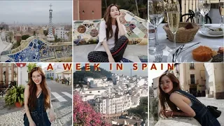 A WEEK IN SPAIN: Granada, Frigiliana, Málaga, & Barcelona 🇪🇸