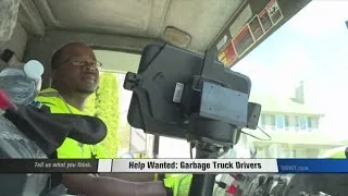 City needs garbage truck drivers