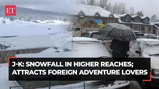 Snowfall in higher reaches of J-K; attracts foreign skiers and adventure lovers
