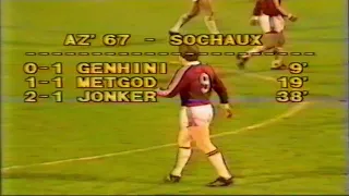 1980-1981 AZ'67 - FC Sochaux (UC)
