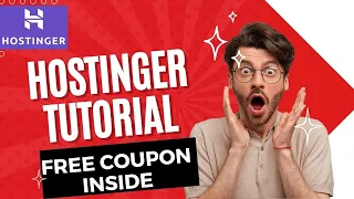 Hostinger Tutorial 2024 | 🔥 Free Discount Coupon Code Inside 91% OFF with Review🔥