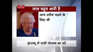 British Queen Elizabeth says Crown could break your neck
