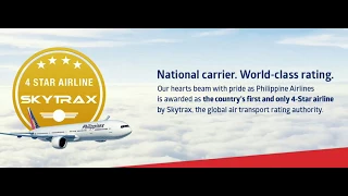 PHILIPPINE AIRLINES NOW A 4-STAR AIRLINE!