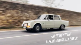 Happy New Year - Alfa Romeo Giulia Super 1600 racing car