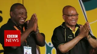 Ramaphosa succeeds Zuma as South African president - BBC News