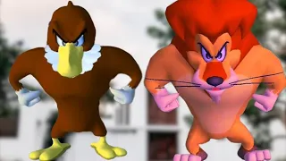 Tom and Jerry War of the Whiskers(2v2):Eagle and Lion vs Lion and Tom Gameplay HD - Funny Cartoon