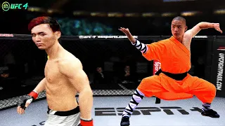 UFC4 | Dooho Choi vs. Shi Heng Yi | Shaolin Master ( EA Sports UFC 4 ) mma, ko