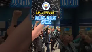 JOHNNY STONES chant at Wembley #manchestercity