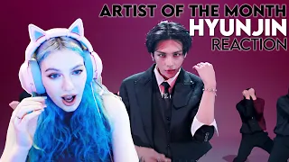 He just got a NEW FAN! - [Artist Of The Month] Stray Kids HYUNJIN(현진) | REACTION