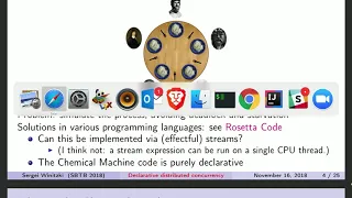 Scale By The Bay 2018: Sergei Winitzki, Declarative distributed concurrency in Scala