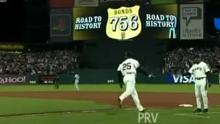 2007 Barry Bonds sets HR Record 756