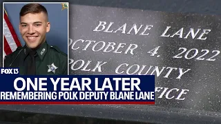 One year: Polk Deputy Blane Lane killed in the line of duty