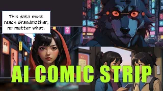 Make Comic strip with AI in minutes, consistent characters