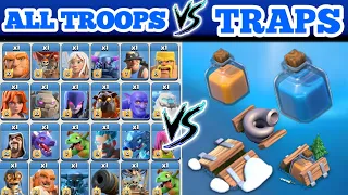 Freeze and shrink traps funny raid(2021)[clash of clans]