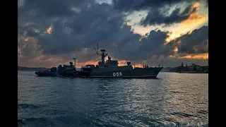Корабль ВМФ России "Касимов" отразил в Черном море воздушную атаку