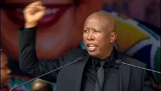 EFF Leader CIC Malema pays tribute to Mama Winnie