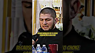 Khabib: "Dustin is crazy that he thought I would tap in front of my father." 🔥🔥🔥