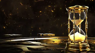 Gold Hourglass Background video | Footage | Screensaver