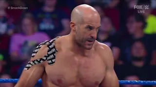 WW SMACKDOWN CESARO ENTRANCE 07/16/21