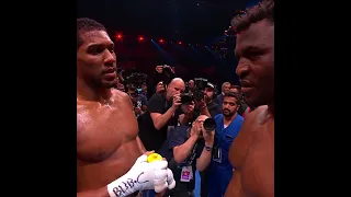 "Don't Leave Boxing!" - Anthony Joshua Tells Francis Ngannou