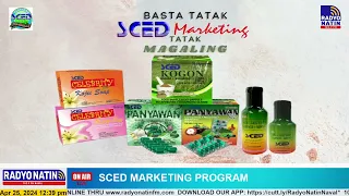 APRIL 25, 2024 SCED MARKETING