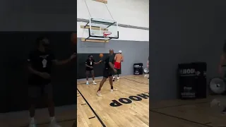 Javale McGee and Jaren Jackson with the touch-up!😤 #jushoop #shorts