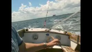 Biscayne Bay Sailing - Pearson Ensign!