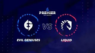 Evil Geniuses vs. Liquid | BLAST Premier Fall 2021