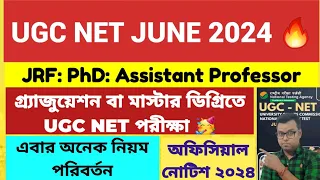 UGC NET June Application Form 2024: UGC NET June 2024 Official Notice: ugc net 2024 Form Fillup: NET