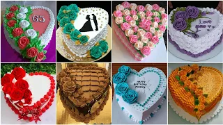 50+ Amazing Heart Shape Cake Decoration Ideas/Heart Shape Cake/Happy Birthday Cake/Anniversary Cake