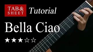 Bella Ciao - Fingerstyle Lesson + TAB