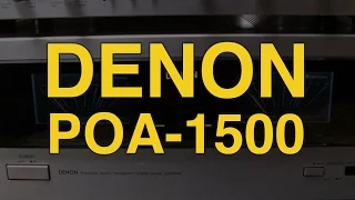 Denon POA-1500 [Reduktor Szumu] Odc.106