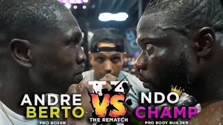 Professional boxer vs Bodybuilder NDO CHAMP VS ANDRE BERTO 2