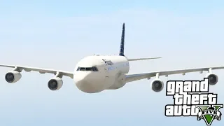 GTA V Airbus A340-300