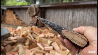 Don’t buy that Axe.. Make one!. The best wood splitting Axe profile,