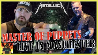 Imagine It Raining!! | Metallica - Master of Puppets (LIVE In Manchester, England) | REACTION