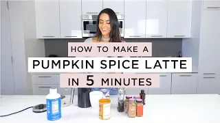 How To Make A Pumpkin Spice Latte - Healthier Starbucks Drinks | Dr Mona Vand