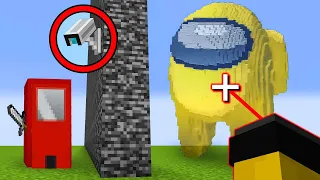 Minecraft'ta Kardeşimi KAMERA MODU İLE Yapı Kapışmasında Trolledim!!