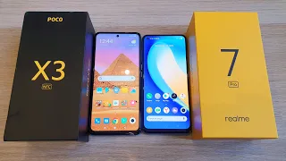 POCO X3 NFC VS REALME 7 PRO - ЧТО ВЫБРАТЬ? ПОЛНОЕ СРАВНЕНИЕ!