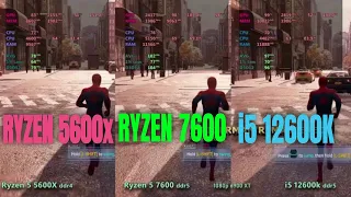Which Is Better For Gaming? Ryzen 5600x Vs Ryzen 7600 Vs I5 12600k Ddr5