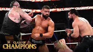 Seth Rollins & Braun Strowman battle Dolph Ziggler & Robert Roode: Clash of Champions 2019