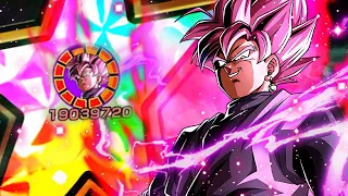 SUBARASHI! 100% LR GOKU BLACK ROSE' EZA SHOWCASE LINK LVL 10! DBZ: Dokkan Battle