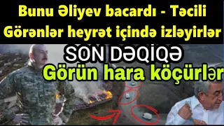 Bunu Eliyev bacardi - Tecili! Görenler heyret içinde izleyirler