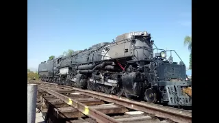 4014 Return to Cheyenne WY UP Steam. In 2014 at Mormon Rocks Cajon Pass California.