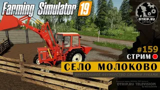 Farming Simulator 19 ● Карта Село Молоково / стрим 159