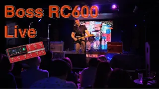 Loop Pedal Boss RC600 Live (John Wynne at the Cavern Club Liverpool)