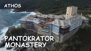 Pantokrator monastery. The third film of the series. Mount Athos.